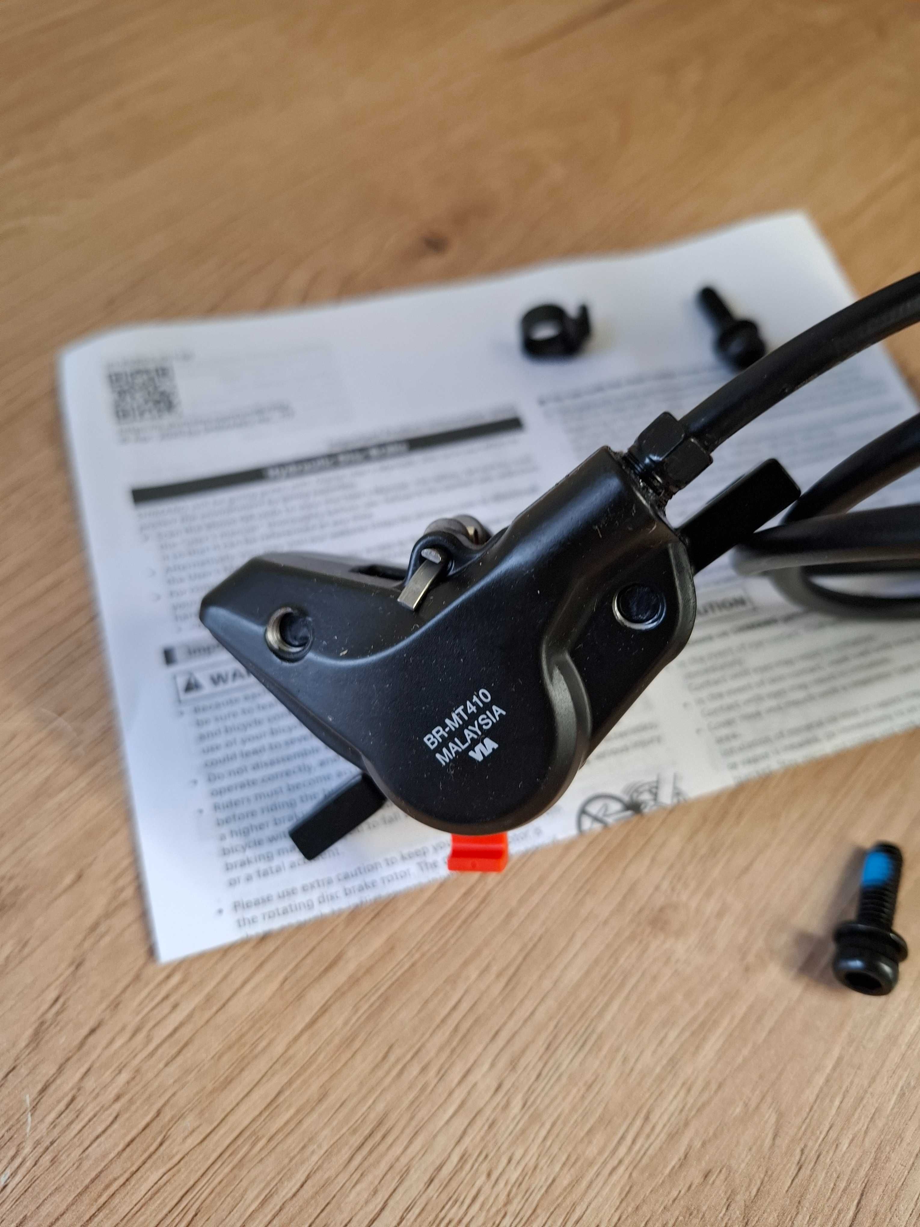 Nowy Hamulec Tarczowy Hydrauliczny Shimano BL-MT401 BR-MT410 Przedni