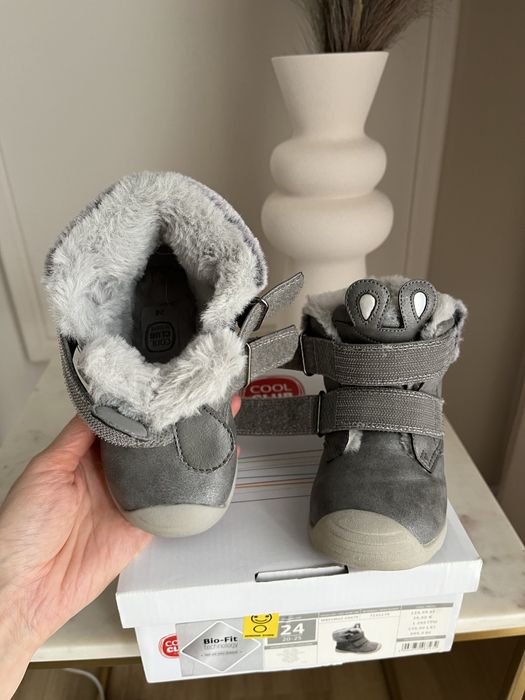 Buty trzewiki ocieplane Cool Club Smyk r. 24 bio-protect