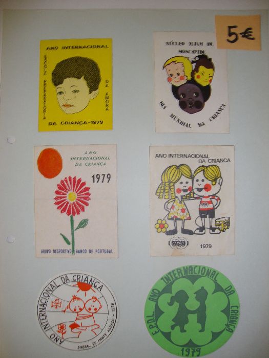 Vendo Coleço de Autocolantes dos anos 70 e 80 - 23/40
