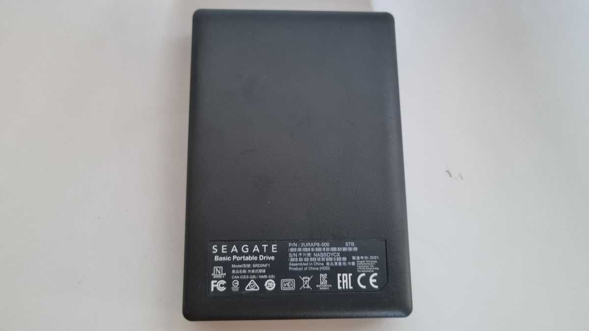 Seagate Basic 5TB Portable dysk zewnętrzny USB 3.2