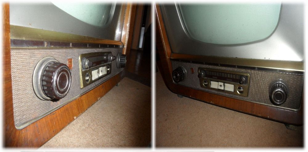 ANTYK = UNIKAT Zabytkowy televizor z 1950 PHILIPS TV 17TX144 A/14