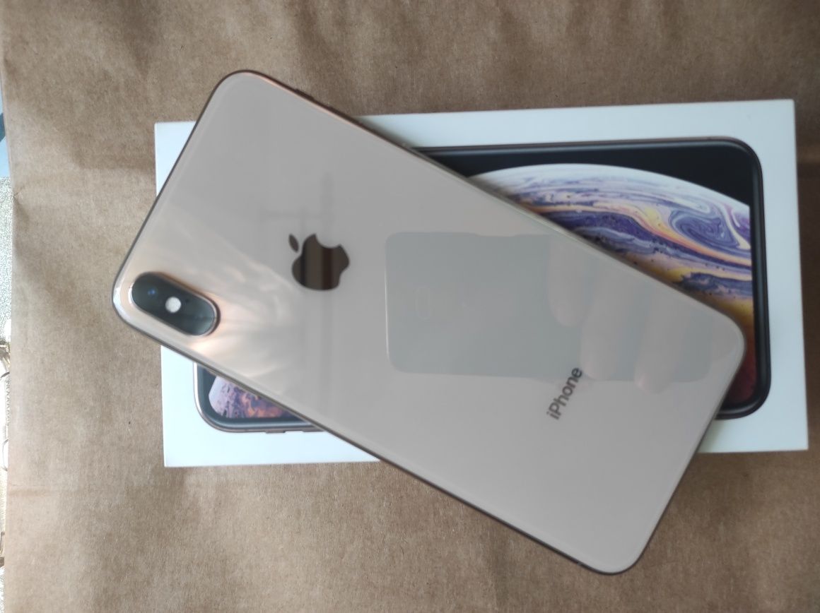 iPhone XS Max Gold 512gb. Feace id, newerlok