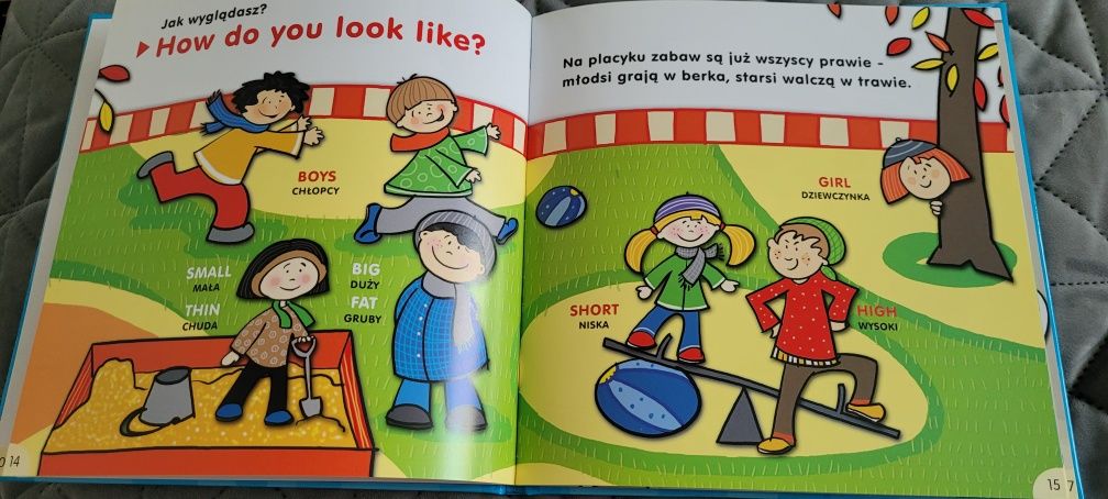 Angielski z obrazkami dla dzieci książka słownik nauka