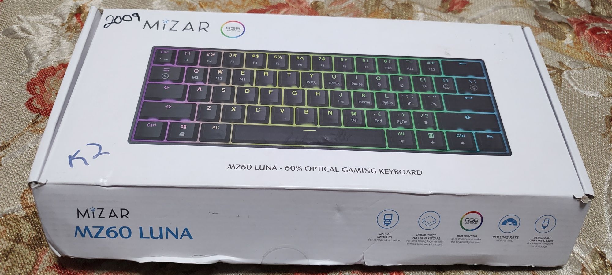 Механическая проводная клавиатура MZ60 Luna  - 60%