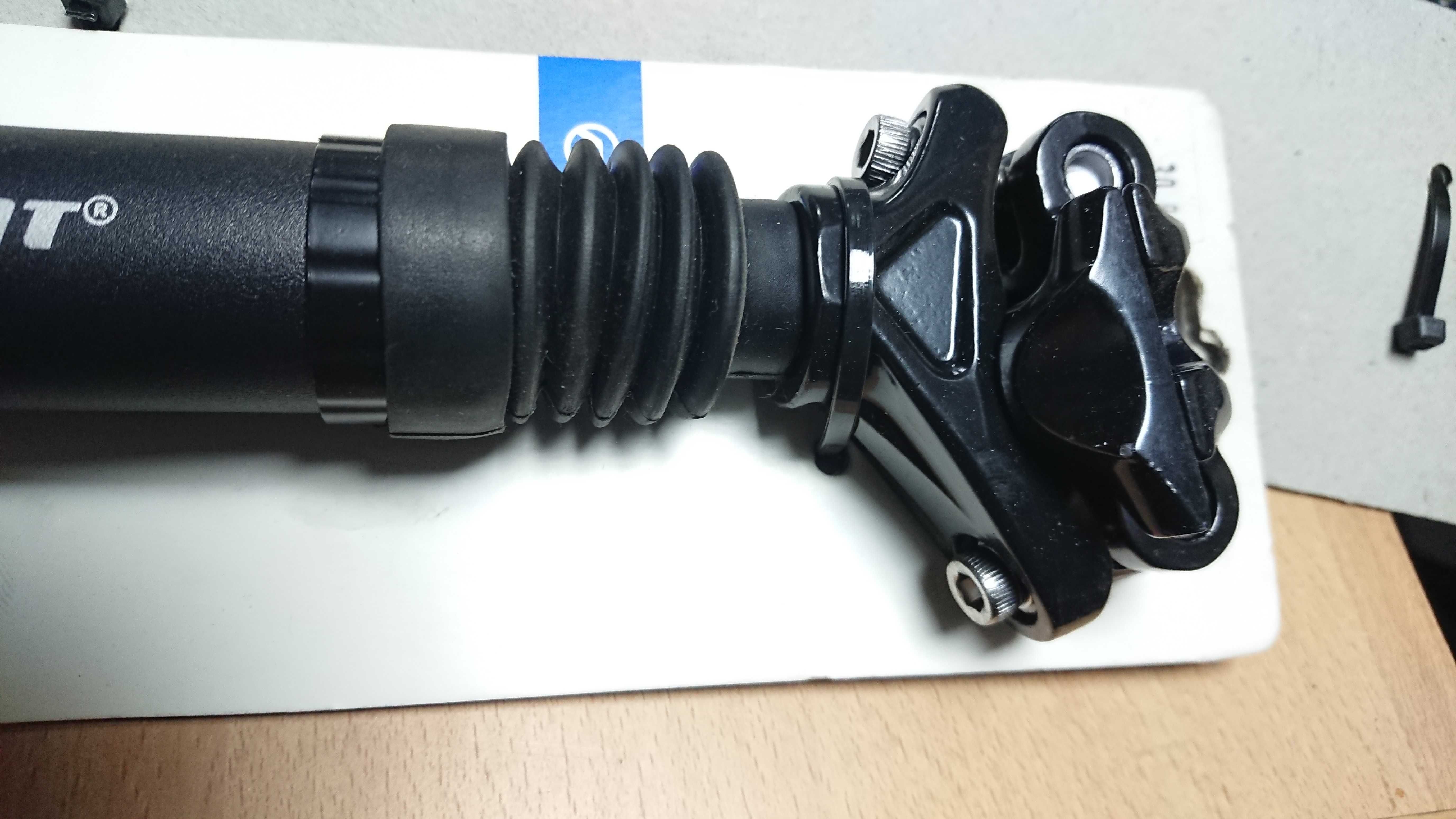 Sztyca amortyzowana wspornik ACCENT 30,8 długość 350mm łódeczka