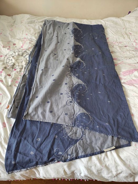 Chusta dla dziecka tkana wiązana Natibaby (jedwab, ramia, bawełna)