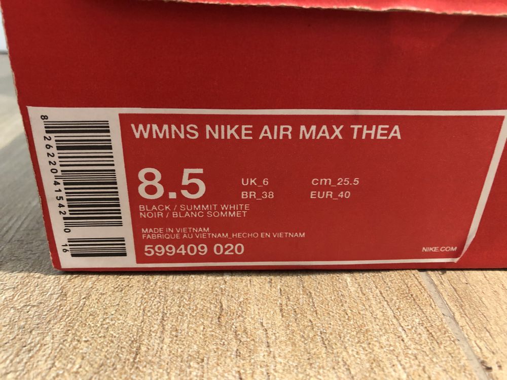 Buty Nike air max thea