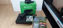 Konsola XBOX 1TB + 2TB, 5 gier + 2 pady z ładowarką