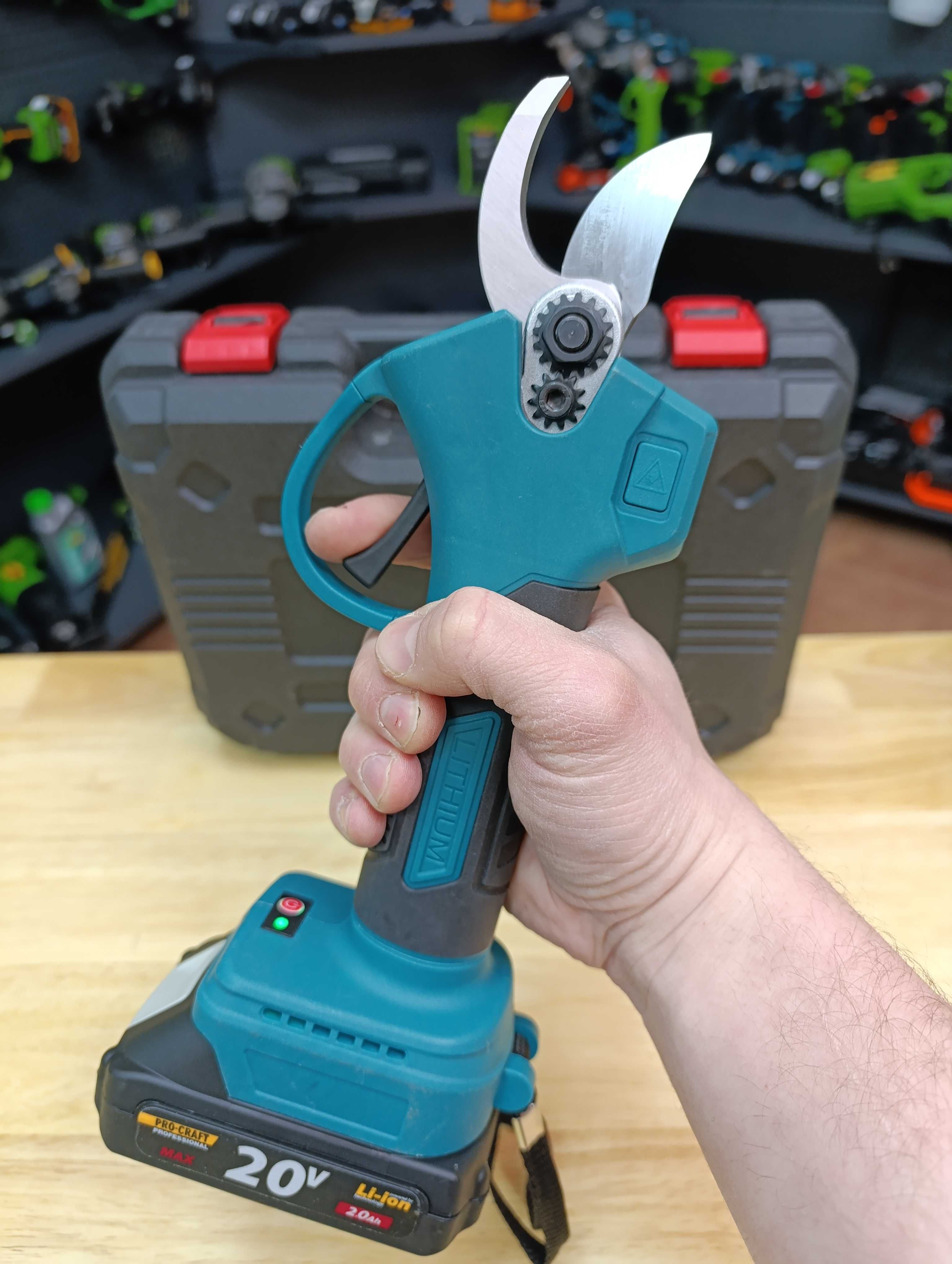 Акумуляторний секатор ,Procraft ,Razor ,Stromo ,гарантия 3 года