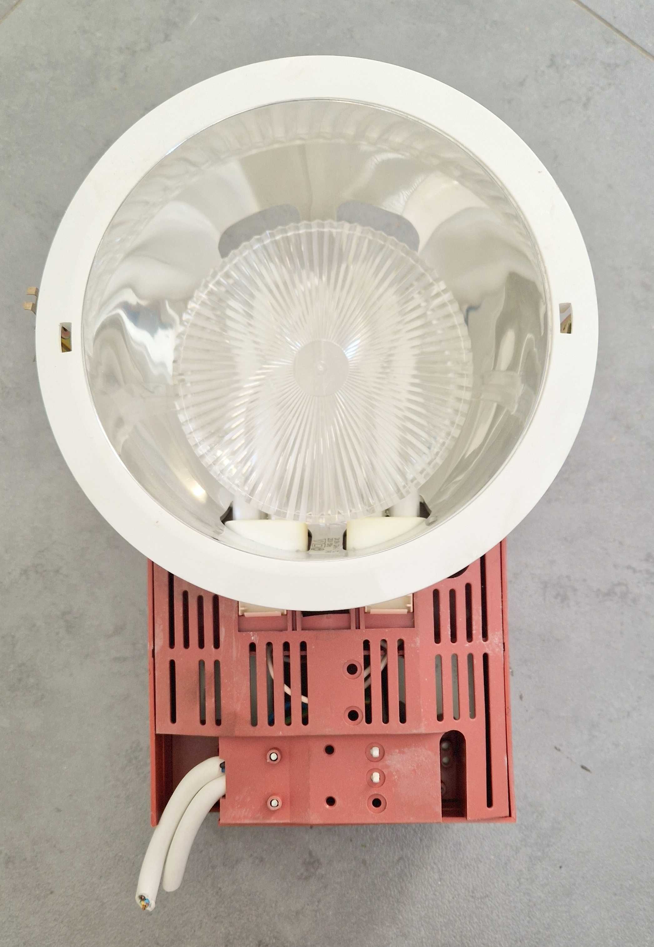 Lampy Reggiani 128s 230V sufit podwieszany, 9 sztuk cena za wszystkie