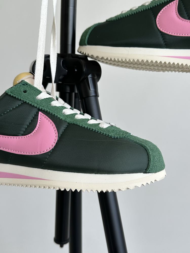 Nike Cortez Brown Cacao Wow Green Pink  Найк Кортез Женские