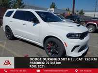 Dodge Durango - WAŻNE - Wersja - SRT HELLCAT AWD / 6.2 benz / V8 / 720 KM /