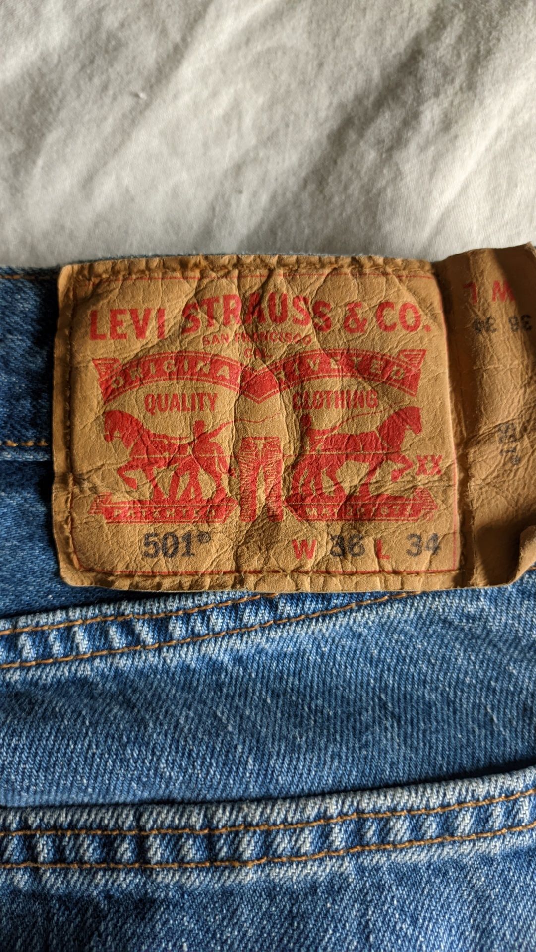 Levis 501 Original Jeans