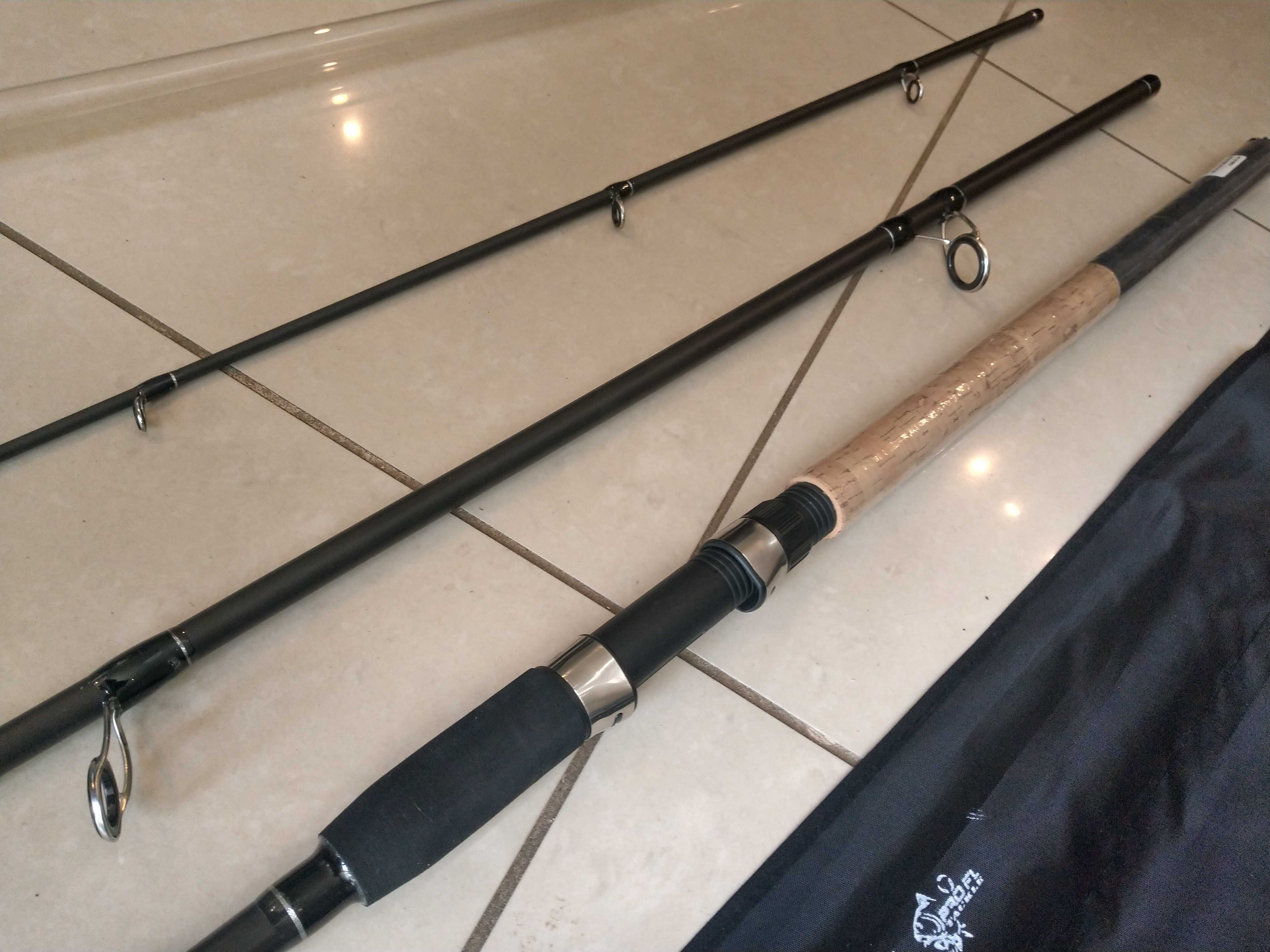 FL Sakana Hanta Ultra Feeder 6,60m c.w. do 120g węglowy 3 szczytówki