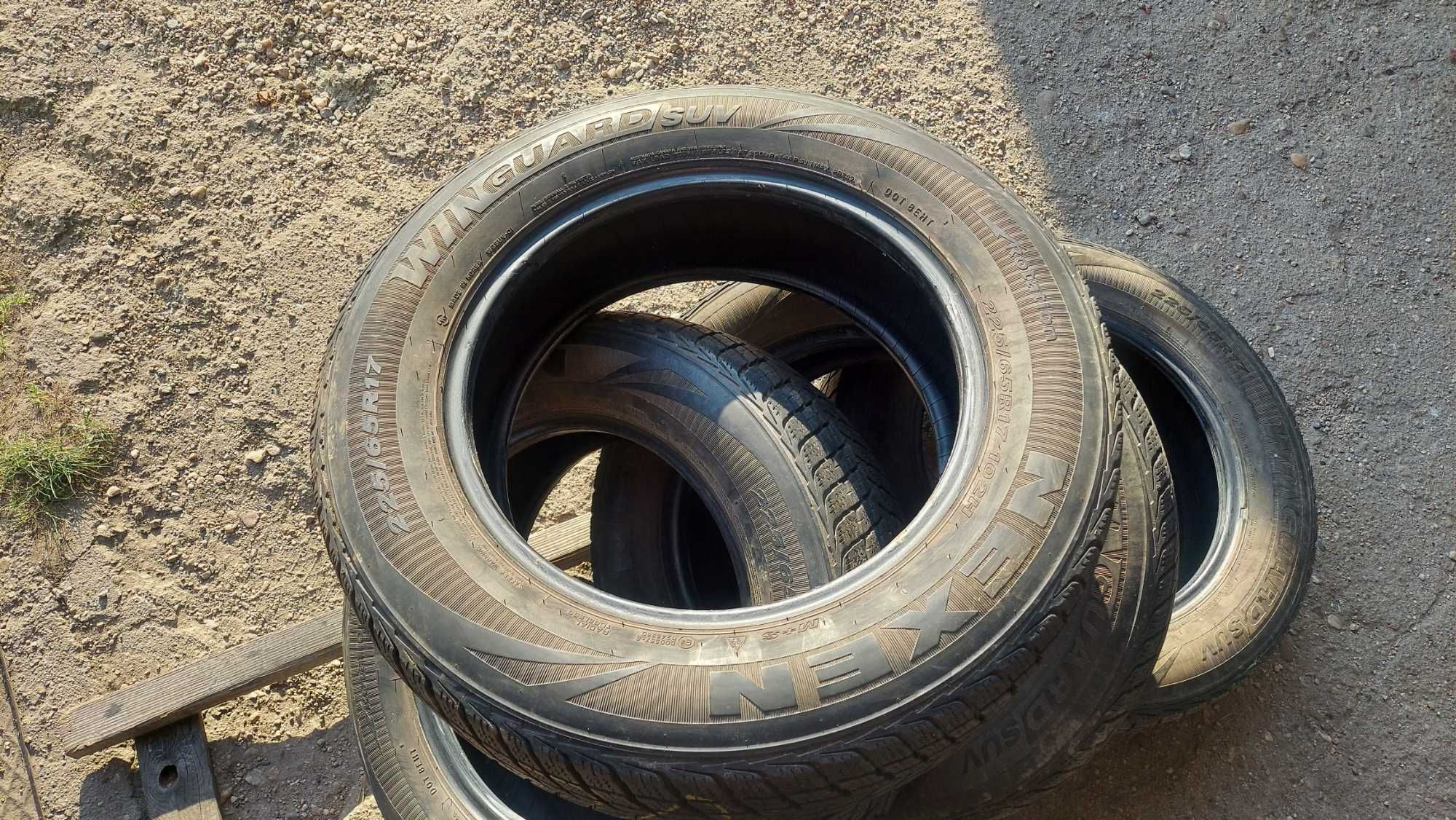 Opony zimowe 4x 225/65r17 102H XL Nexen Winguard SUV MONTAZ