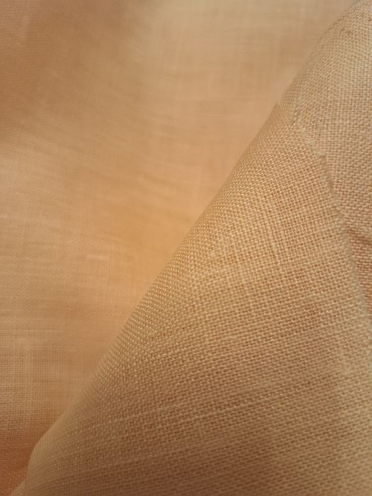 Vintage kupon materiał tkanina płótno bawełniane PRL