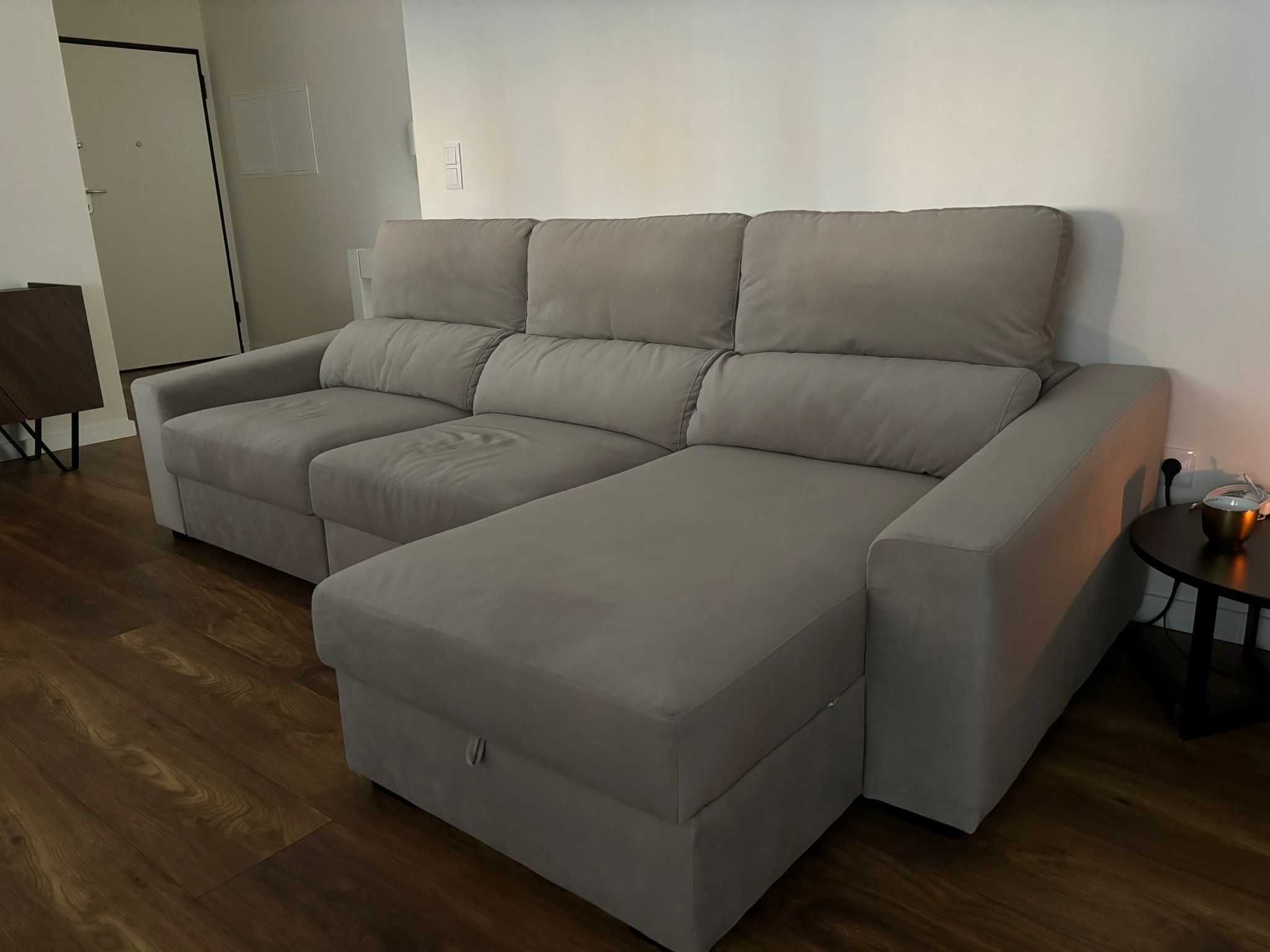 Sofá Chaise Longue (extensível /cama) c/ arrumo