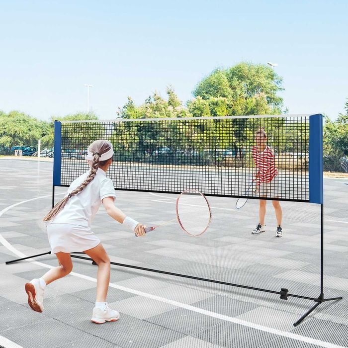 Nowa siatka do badmintona / tenis / stojak / siatkówka !A3376!