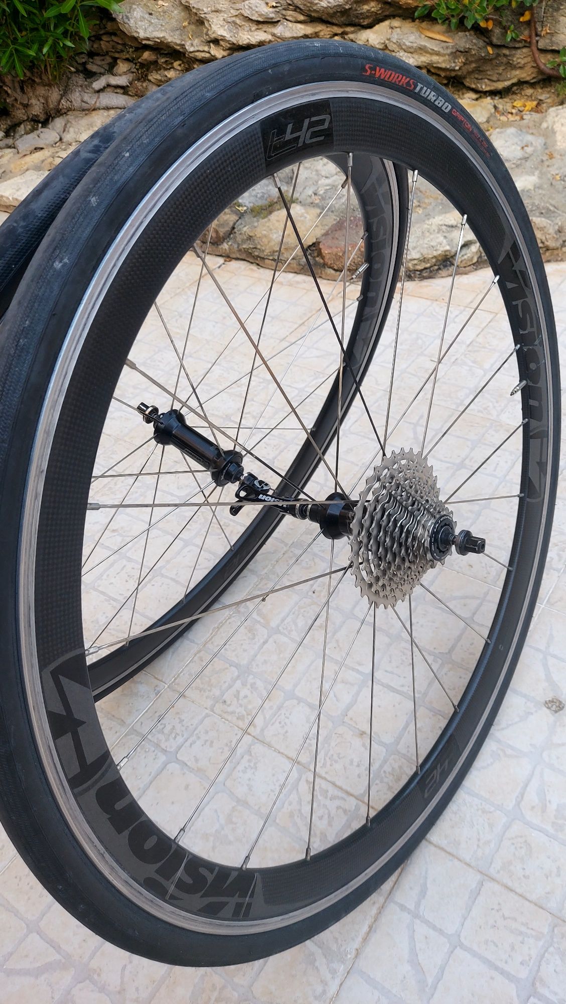 Rodas Vision Team 42 carbono