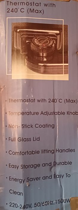 Grelhador Multifunções / Panela Elétrica NOVO