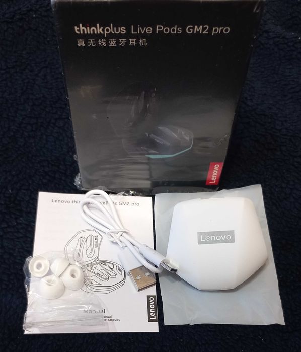 беспроводные наушники Lenovo thinkplus Live Pods GM2 PRO White