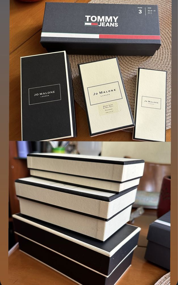Оригинальные пакеты Jo Malone, Brocard, Tommy Hilfiger