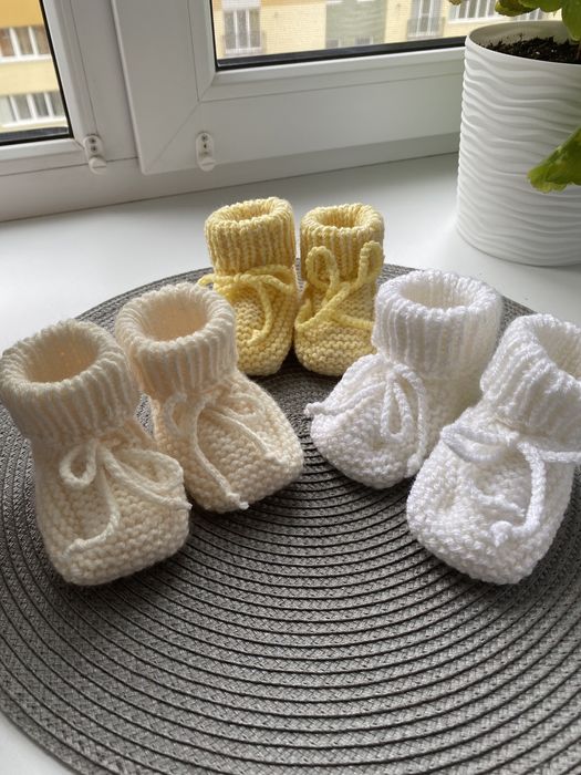 Пінетки для новонароджених, безшовні