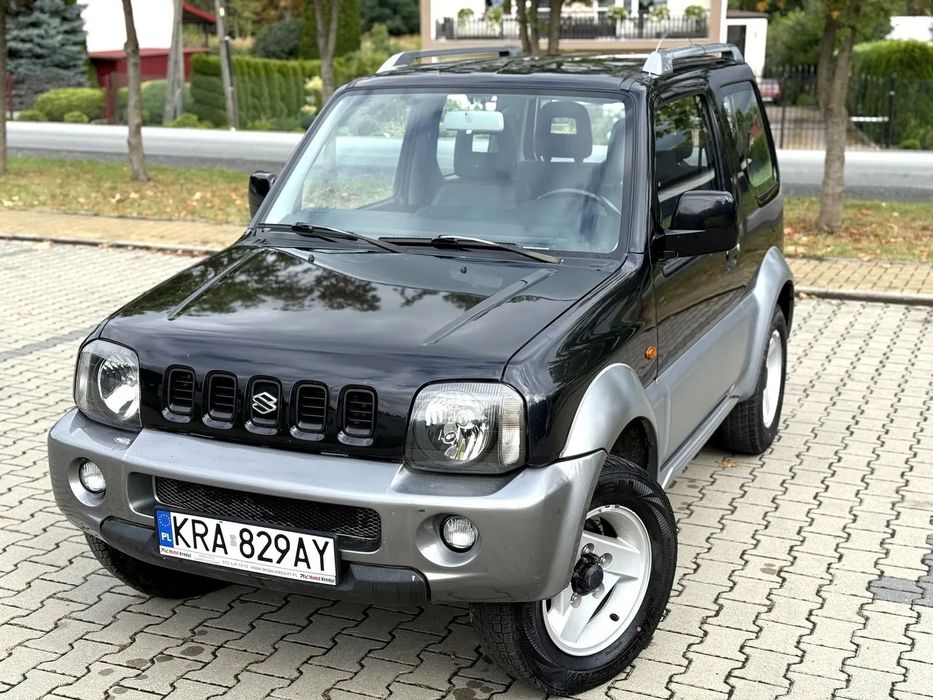 Suzuki Jimny 1.3=82KM*Klimatyzacja*Felgi Aluminiowe*Relingi*Napęd 4x4*Reduktor*