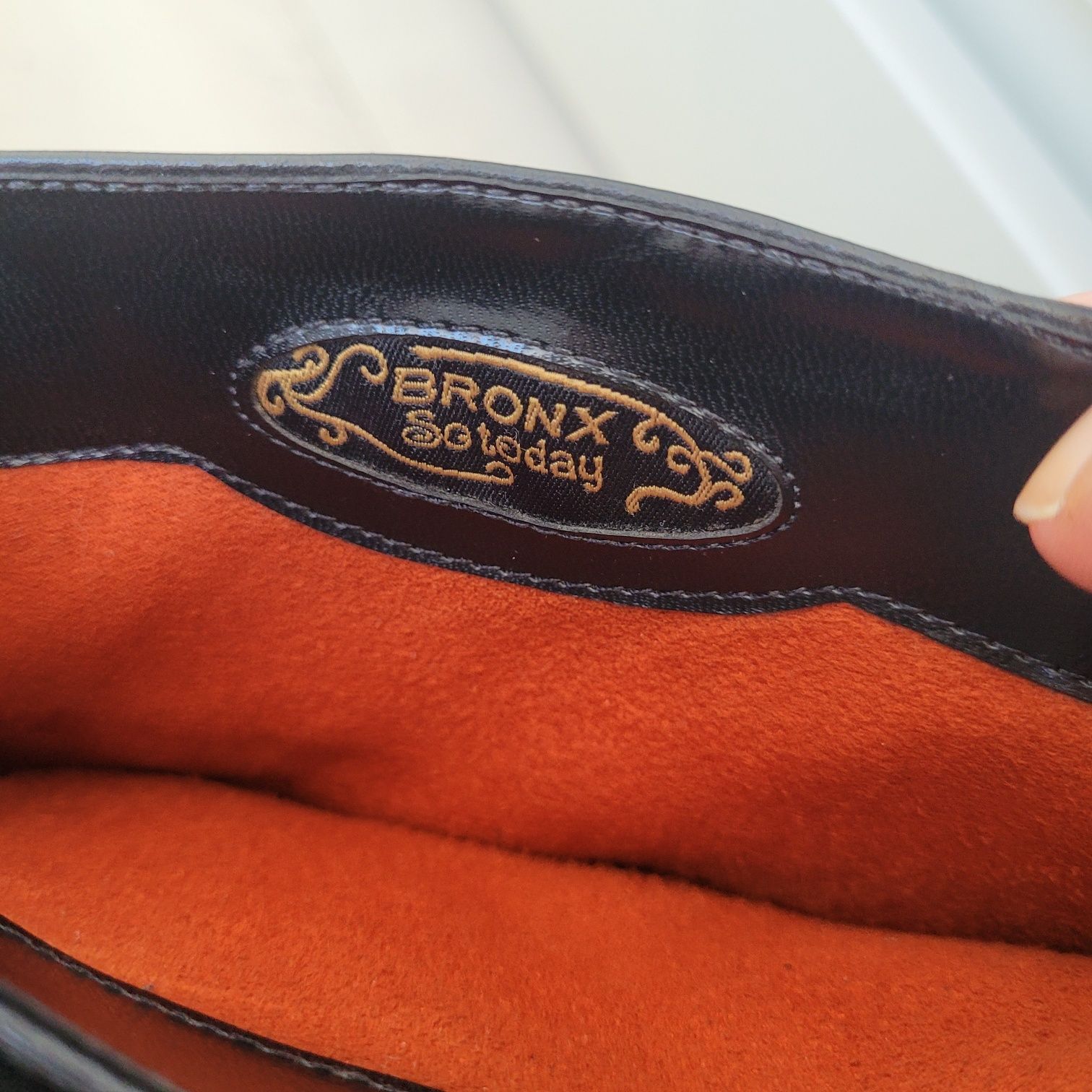 Kozaki Bronx 40 skóra naturalna