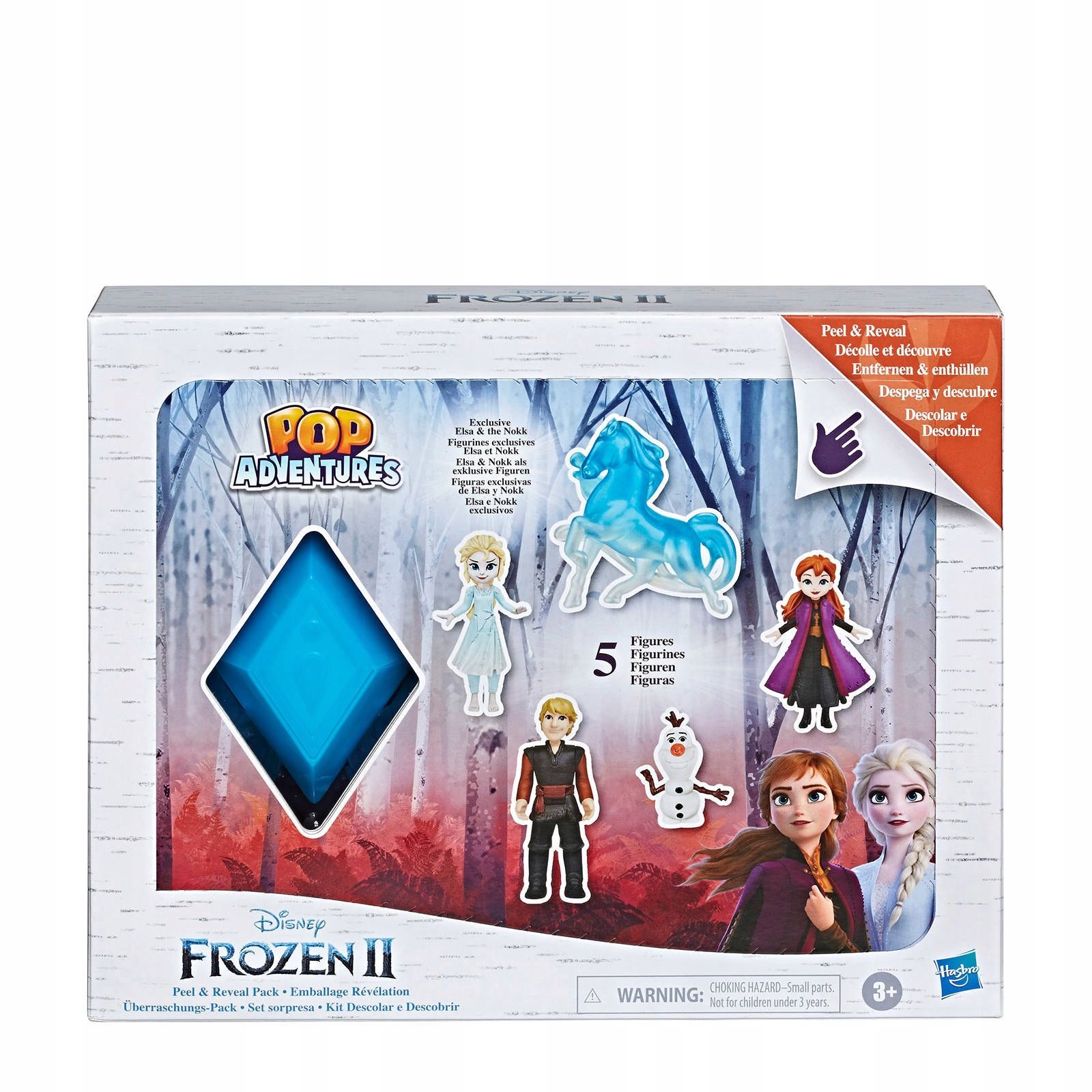 figurki frozen kraina lodu ii pop adwentures