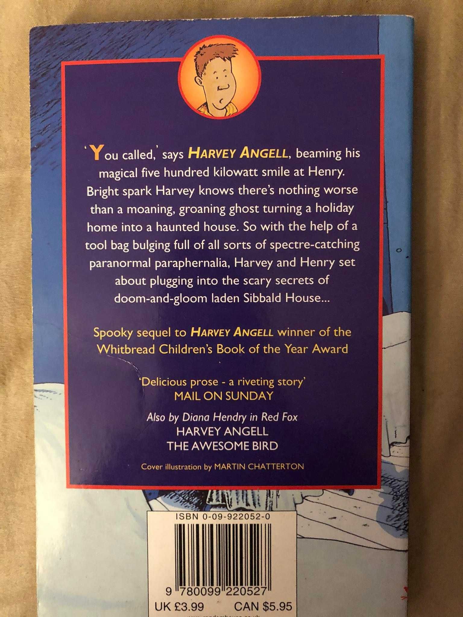 Harvey Angell And The Ghost -  książka dla dzieci w języku angielskim