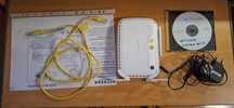 Router Wi-Fi Netgear WGR 614 v9 , sprawny + zasilacz, CD, instrukcja,
