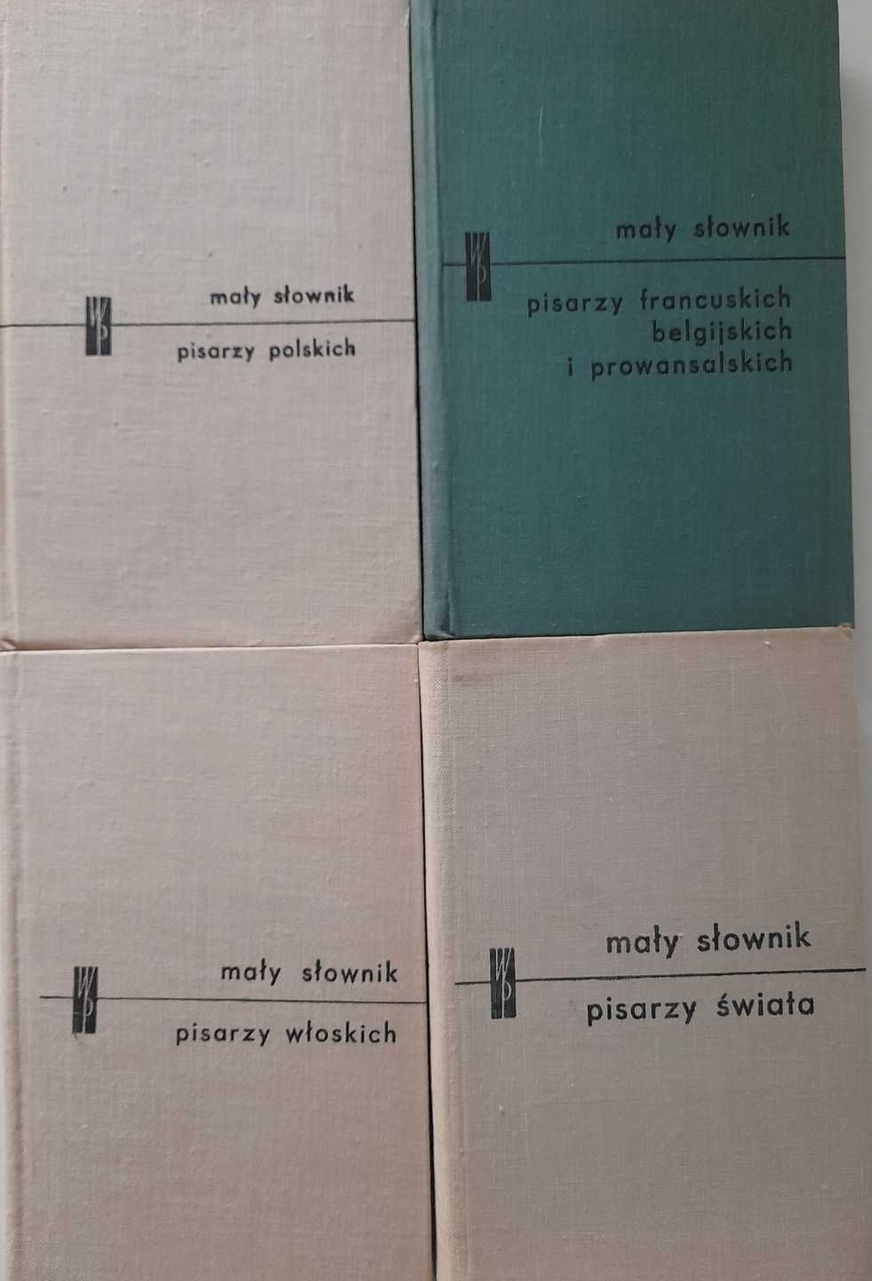 Mały słownik pisarzy świata + 3 książki