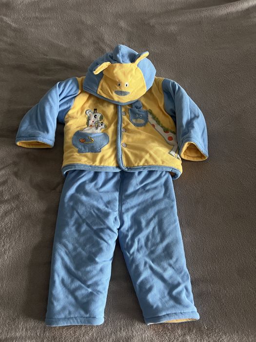 Теплий дитячій костюм 86 зимовий