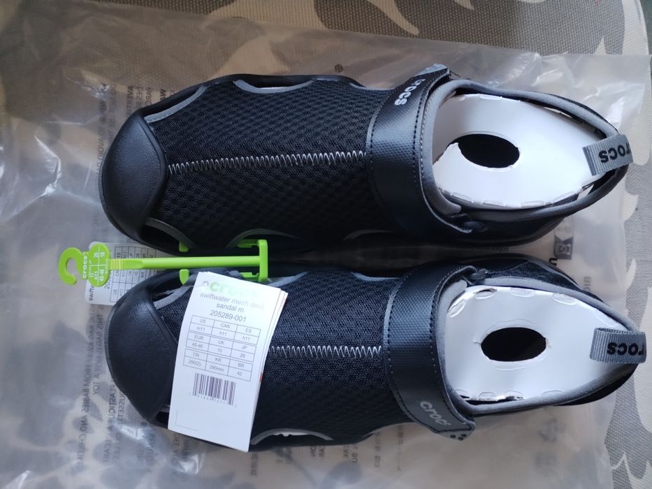 Męskie sandały Crocs Swift Water czarne r. 42/43