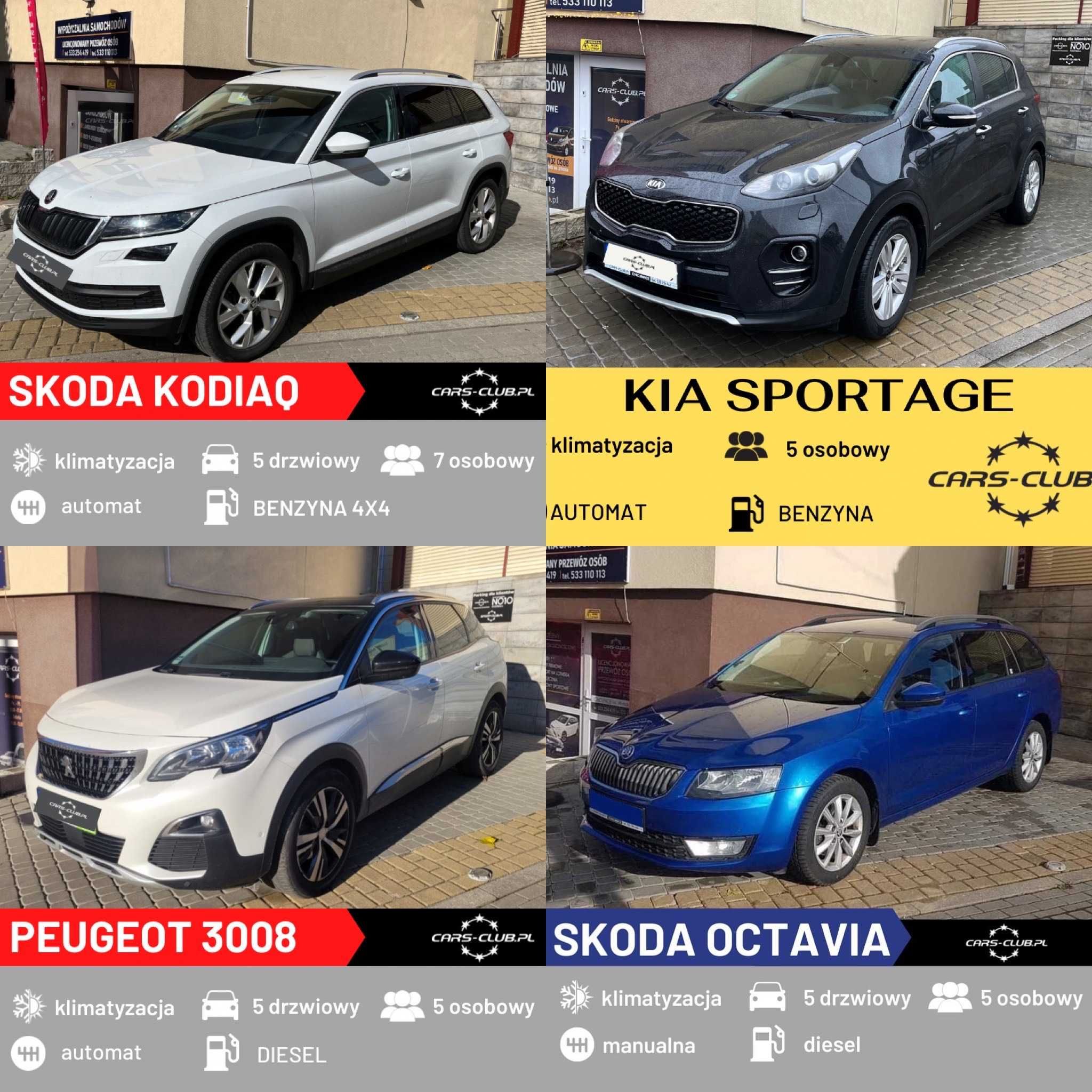 Cars-Club.pl Wypożyczalnia Samochodów, Wynajem Aut, Busy 9-osobowe,