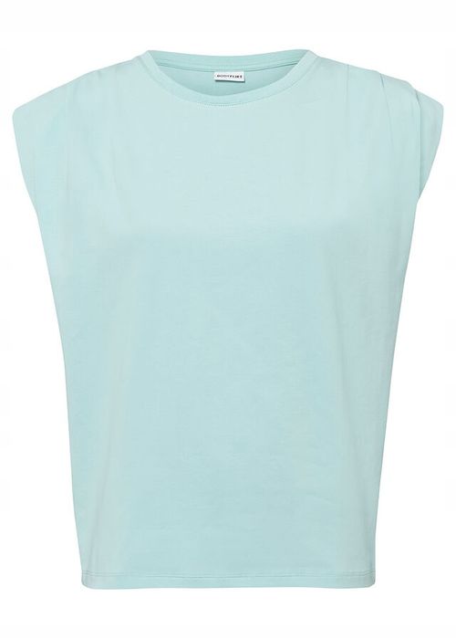 B.P.C t-shirt damski pastelowy niebieski ^32/34