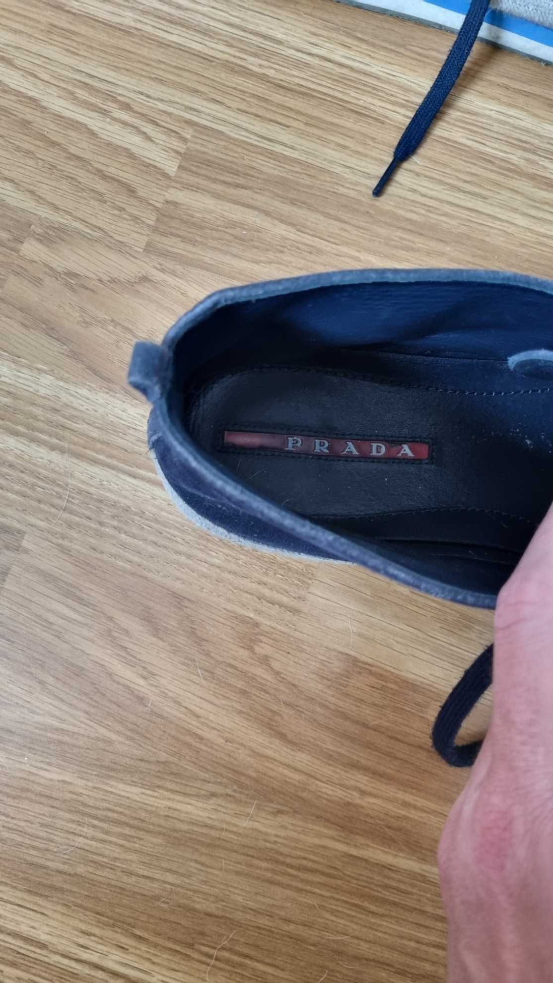 Botas PRADA Suede Chukka