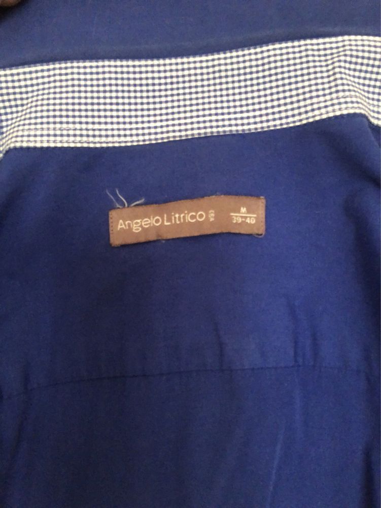 Camisa azulão Angelo Litrico