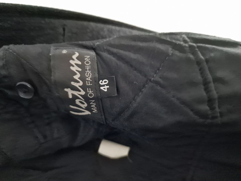 Płaszcz elegancki męski zimowy w prążki r. 46 164 cm