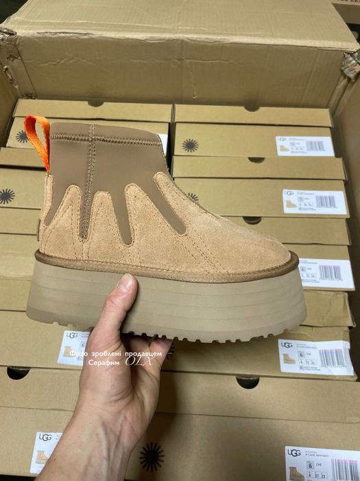 Оригинальные UGG Ultra Mini Dipper Platform Sunwave Chestnut ORIGINAL