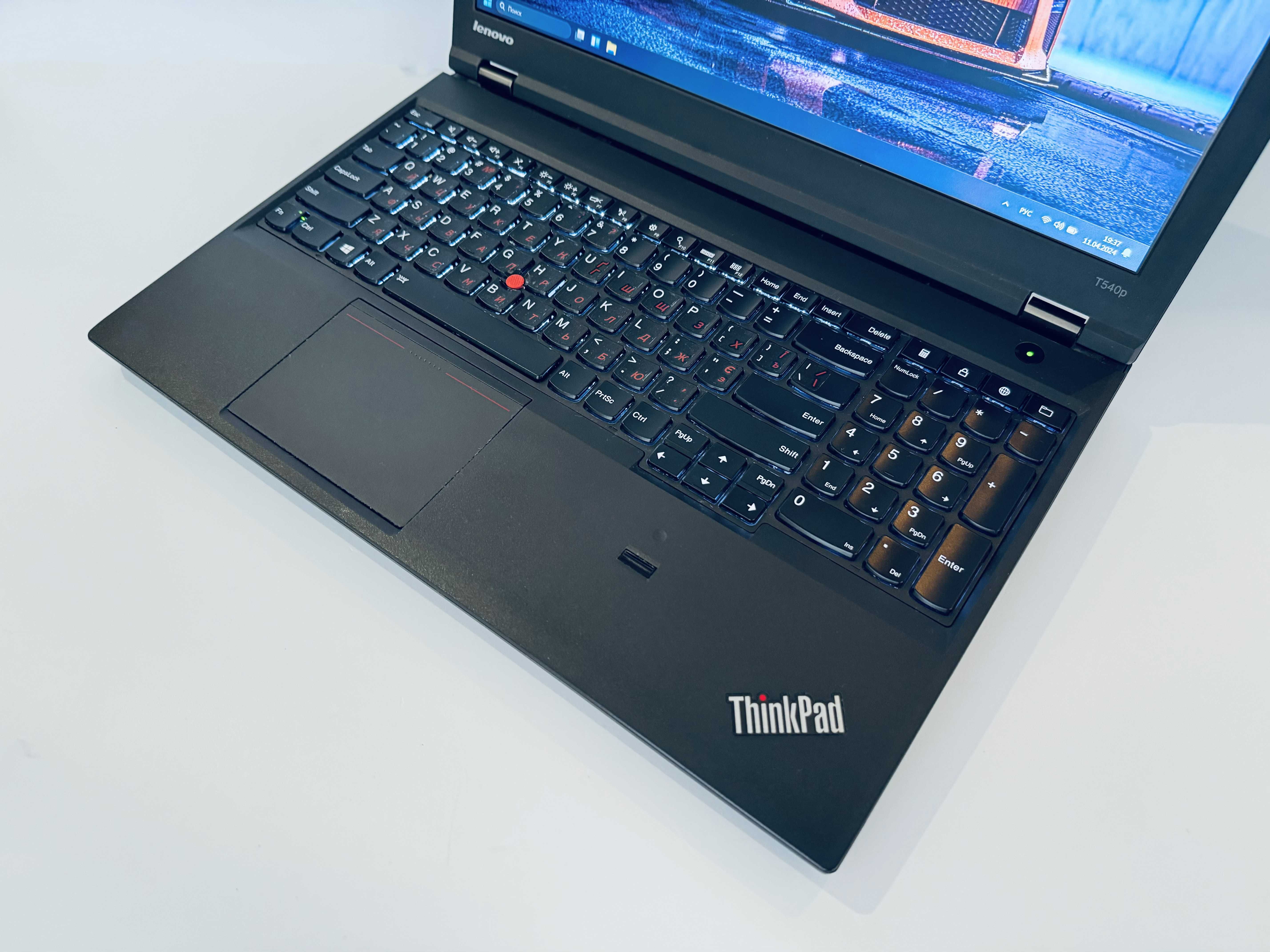 Ігровий Lenovo T540p, Core i7-4600M, 8Gb, SSD 256, GeForce GT730M, FHD