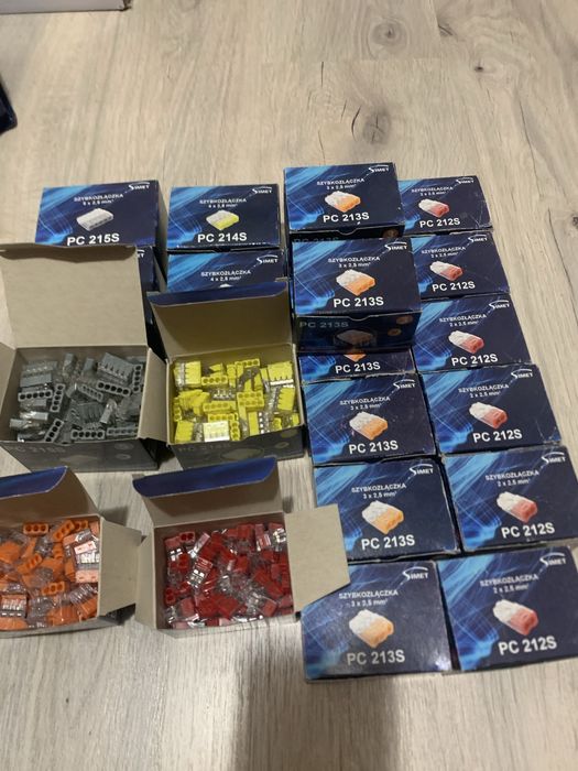 Złączki/szybkozłączki instalacyjne Wago simet trytyt pc