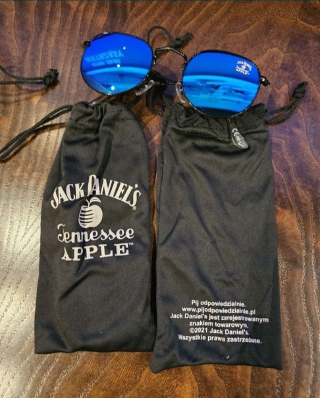 Jack Daniels Daniel's Apple okulary przeciwsłoneczne Oryginalne NOWE
