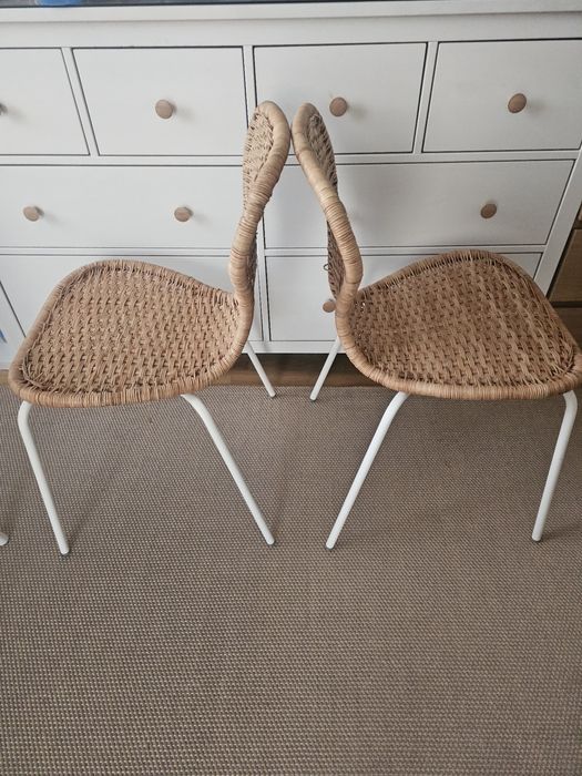 Krzesło ratan ikea SKALSTA