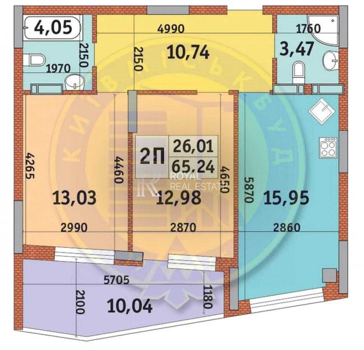 продаж 2-х квартири  в ЖК Італійський квартал-1