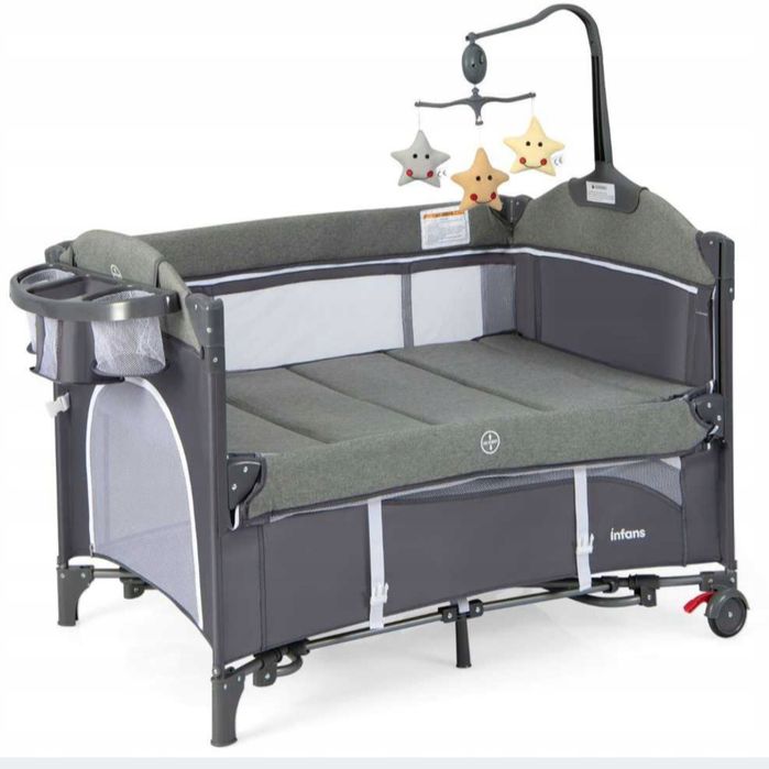 Łóżeczko turystyczne Costway 76 x 110 cm