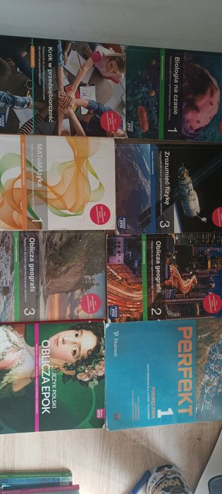 Książki 1/2/3 klasa liceum/technikum