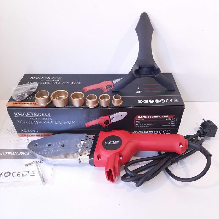 ZGRZEWARKA DO RUR PCV 1500W / 230V D20mm-D32mm  KD3041