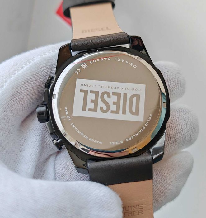 Чоловічий годинник Diesel DZ440 Chronograph 54mm 100m